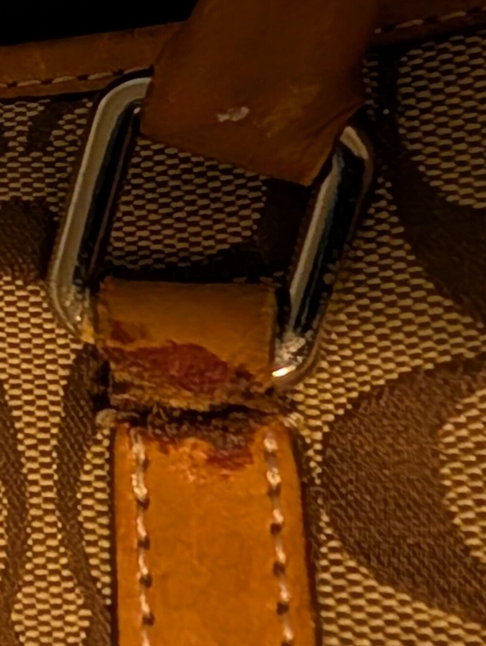 Coach Project 1992 Signature Canvas Tote in Brown and Tan Leather Trim As Is - Picture 15 of 16